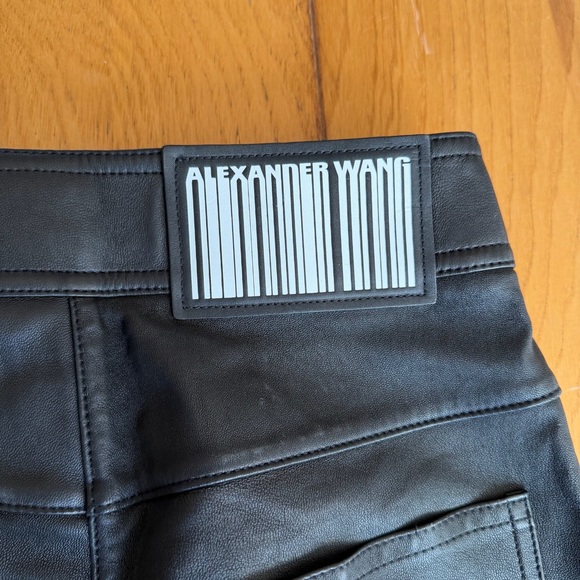 Alexander Wang Black High-Waisted Pants - Picture 9 of 11